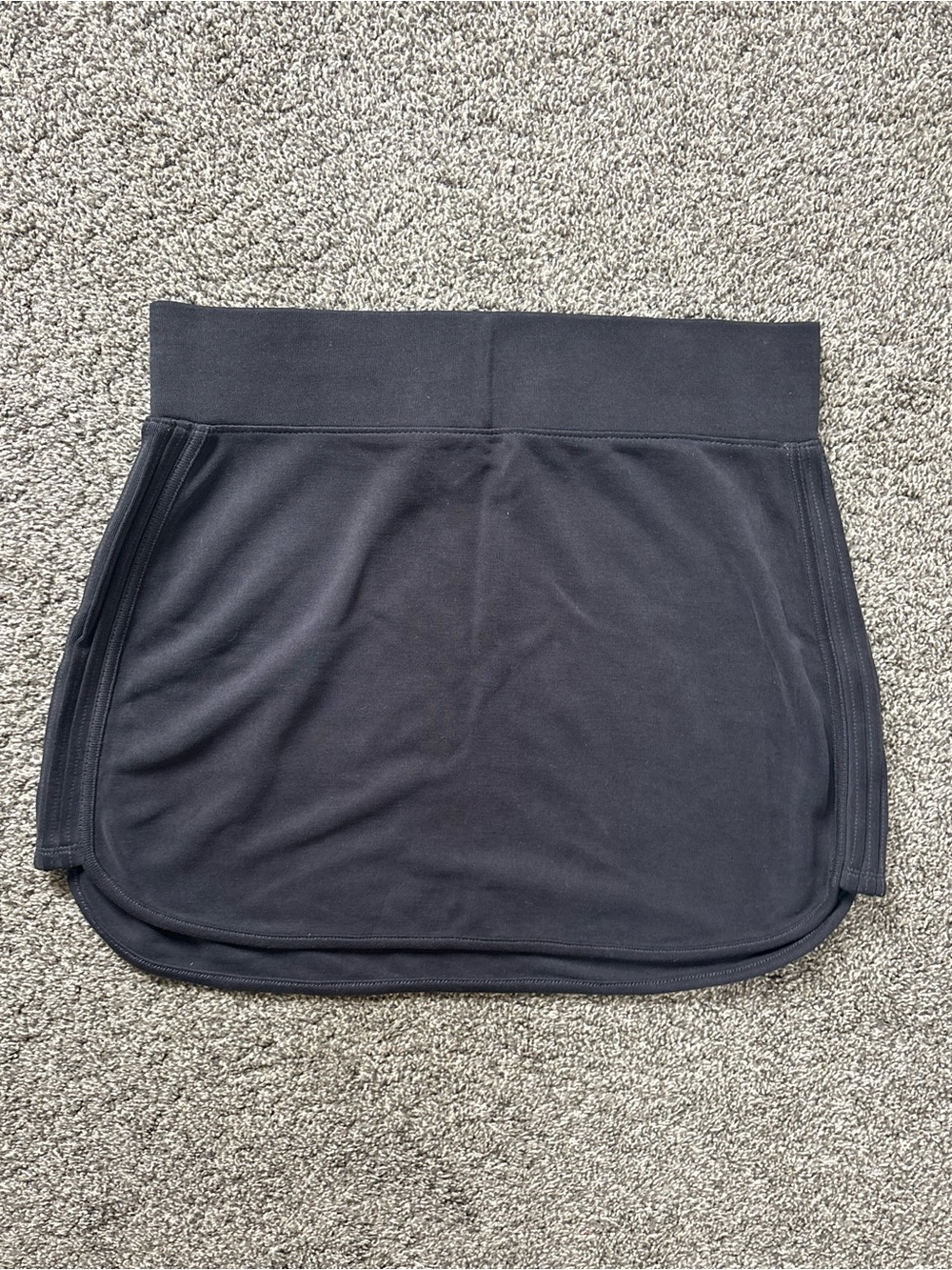 Athleta Black Athletic Skirt with Wide Waistband